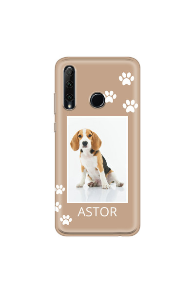 HONOR - Honor 20 lite - Soft Clear Case - Puppy