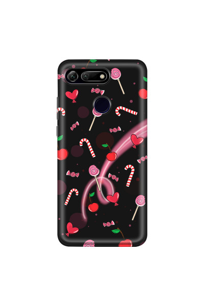 HONOR - Honor View 20 - Soft Clear Case - Candy Black