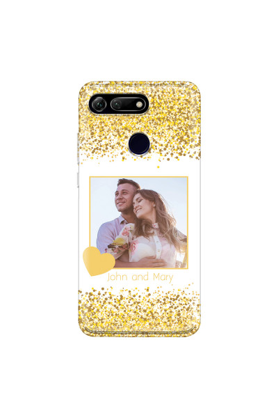 HONOR - Honor View 20 - Soft Clear Case - Gold Memories