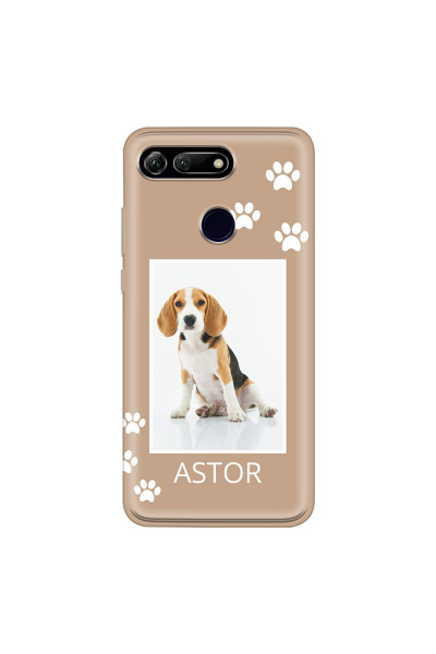 HONOR - Honor View 20 - Soft Clear Case - Puppy