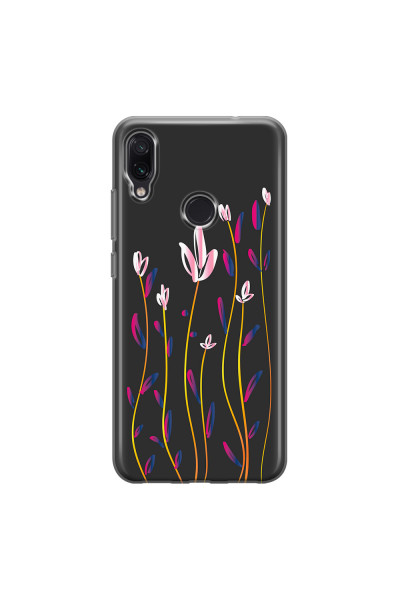 XIAOMI - Redmi Note 7/7 Pro - Soft Clear Case - Pink Tulips