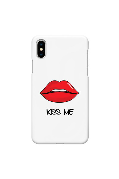 APPLE - iPhone XS - 3D Snap Case - Kiss Me