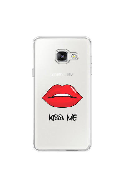 SAMSUNG - Galaxy A3 2017 - Soft Clear Case - Kiss Me