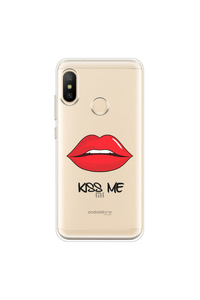 XIAOMI - Mi A2 - Soft Clear Case - Kiss Me