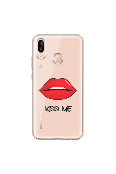 HUAWEI - P20 Lite - Soft Clear Case - Kiss Me