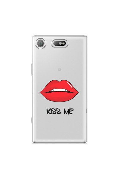 SONY - Sony XZ1 Compact - Soft Clear Case - Kiss Me