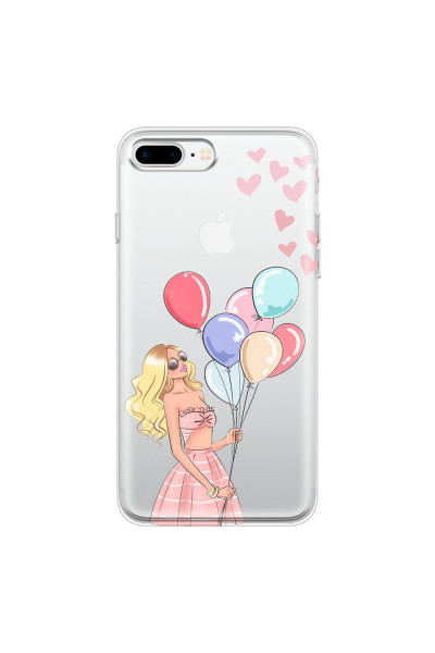 APPLE - iPhone 7 Plus - Soft Clear Case - Balloon Party