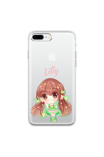 APPLE - iPhone 7 Plus - Soft Clear Case - Chibi Lilly