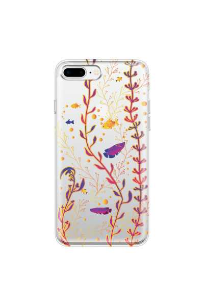 APPLE - iPhone 7 Plus - Soft Clear Case - Clear Underwater World