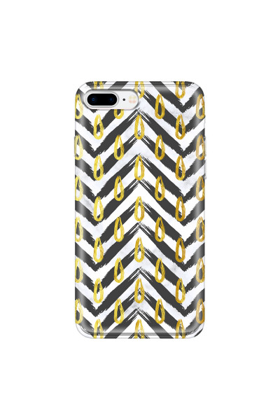 APPLE - iPhone 7 Plus - Soft Clear Case - Exotic Waves