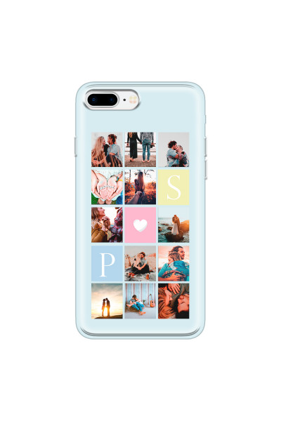 APPLE - iPhone 7 Plus - Soft Clear Case - Insta Love Photo