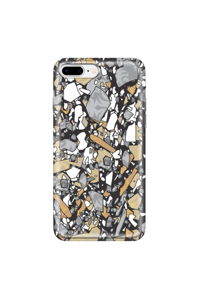 APPLE - iPhone 7 Plus - Soft Clear Case - Terrazzo Design I