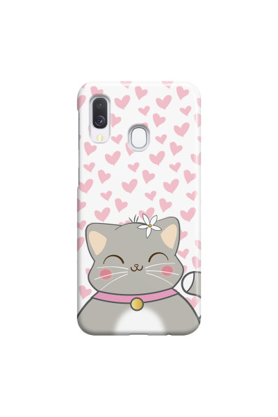 SAMSUNG - Galaxy A40 - 3D Snap Case - Kitty