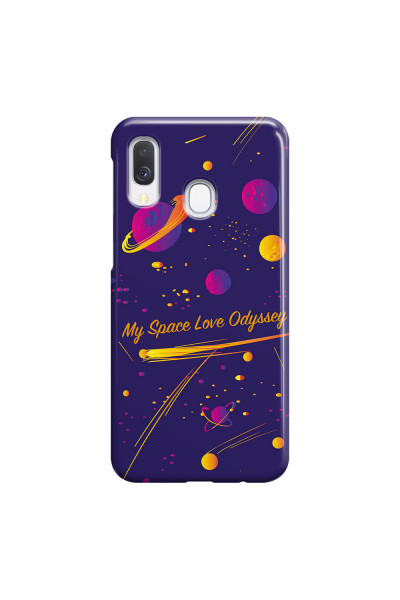 SAMSUNG - Galaxy A40 - 3D Snap Case - Love Space Odyssey