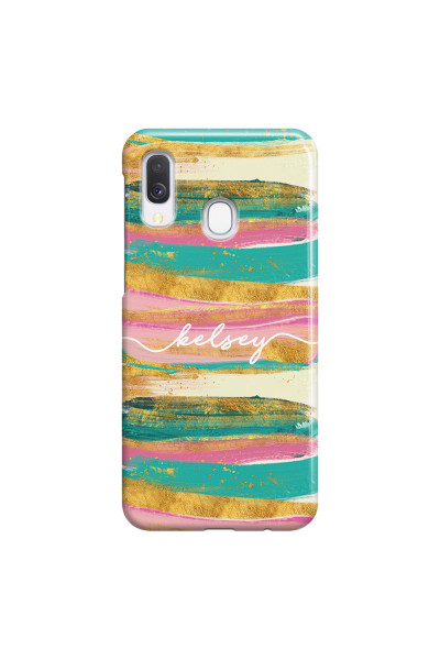 SAMSUNG - Galaxy A40 - 3D Snap Case - Pastel Palette