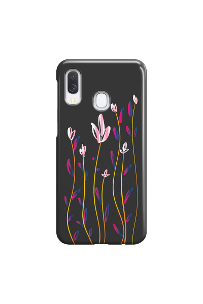 SAMSUNG - Galaxy A40 - 3D Snap Case - Pink Tulips