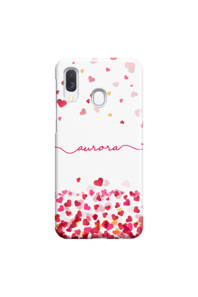 SAMSUNG - Galaxy A40 - 3D Snap Case - Scattered Hearts