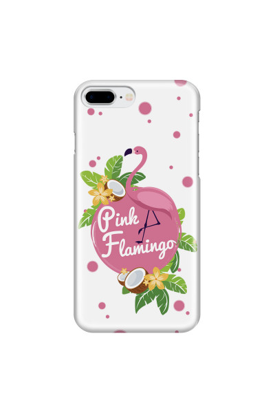 APPLE - iPhone 7 Plus - 3D Snap Case - Pink Flamingo