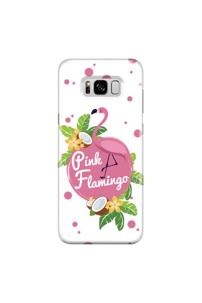 SAMSUNG - Galaxy S8 - 3D Snap Case - Pink Flamingo