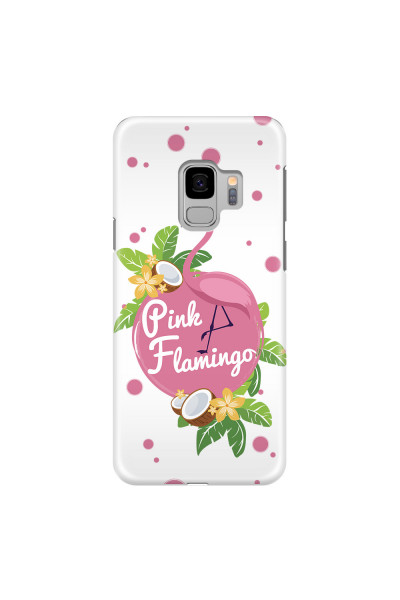SAMSUNG - Galaxy S9 - 3D Snap Case - Pink Flamingo