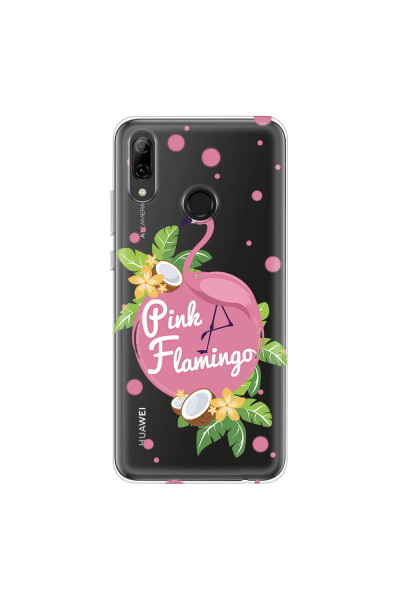 HUAWEI - P Smart 2019 - Soft Clear Case - Pink Flamingo