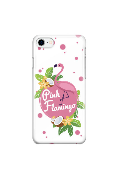 APPLE - iPhone 7 - 3D Snap Case - Pink Flamingo