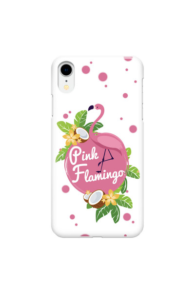 APPLE - iPhone XR - 3D Snap Case - Pink Flamingo