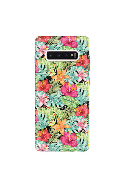 SAMSUNG - Galaxy S10 Plus - Soft Clear Case - Hawai Forest