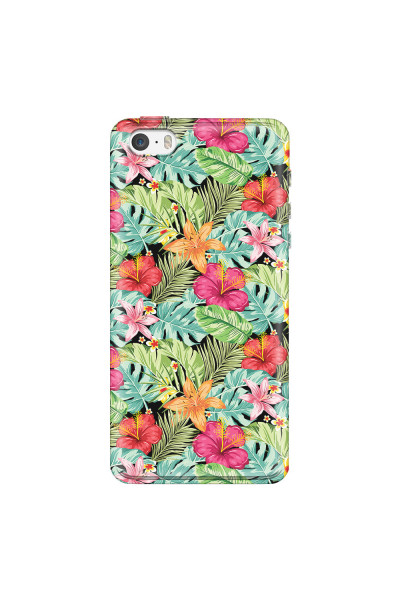 APPLE - iPhone 5S - Soft Clear Case - Hawai Forest