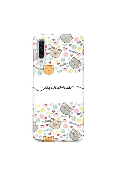 SAMSUNG - Galaxy A50 - 3D Snap Case - Cute Kitten Pattern