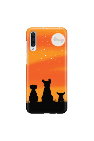 SAMSUNG - Galaxy A50 - 3D Snap Case - Dog's Desire Orange Sky