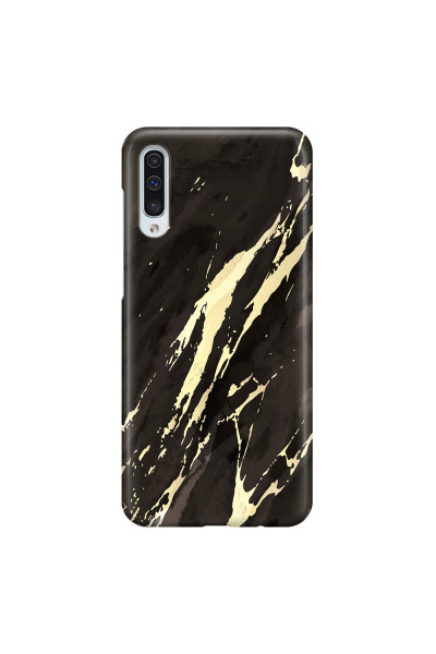 SAMSUNG - Galaxy A50 - 3D Snap Case - Marble Ivory Black