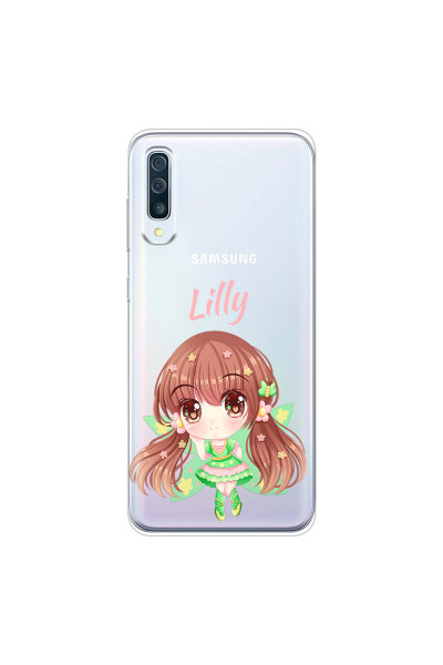 SAMSUNG - Galaxy A50 - Soft Clear Case - Chibi Lilly