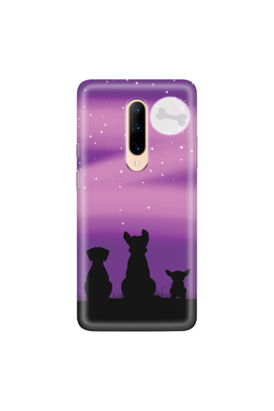 ONEPLUS - OnePlus 7 Pro - Soft Clear Case - Dog's Desire Violet Sky