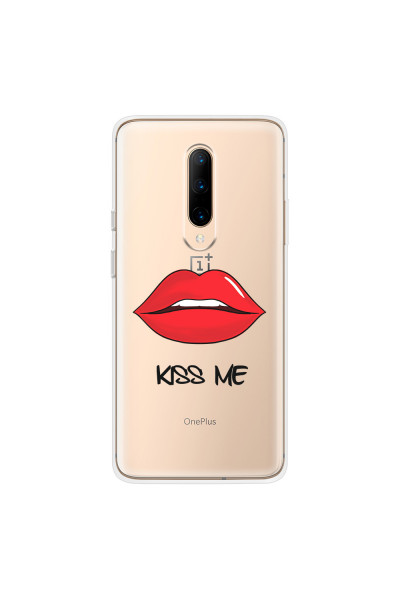 ONEPLUS - OnePlus 7 Pro - Soft Clear Case - Kiss Me