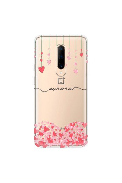 ONEPLUS - OnePlus 7 Pro - Soft Clear Case - Love Hearts Strings