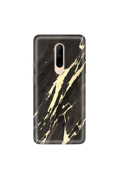 ONEPLUS - OnePlus 7 Pro - Soft Clear Case - Marble Ivory Black