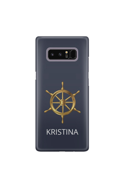 Shop by Style - Custom Photo Cases - SAMSUNG - Galaxy Note 8 - 3D Snap Case - Boat Wheel