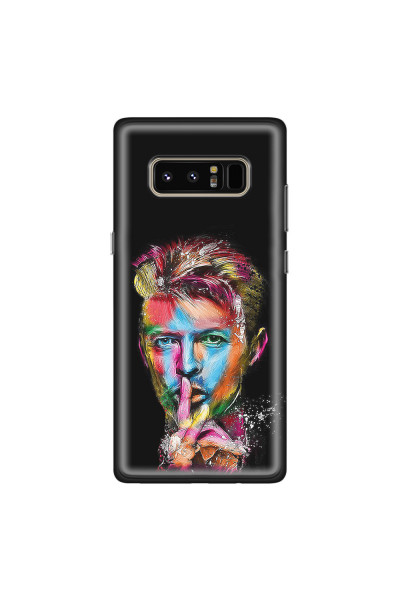 SAMSUNG - Galaxy Note 8 - Soft Clear Case - Silence Please