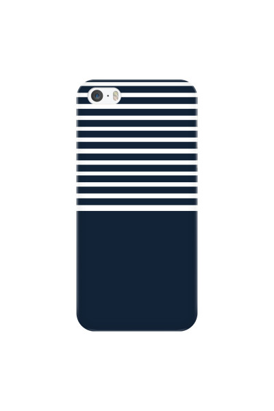 APPLE - iPhone 5S - 3D Snap Case - Life in Blue Stripes