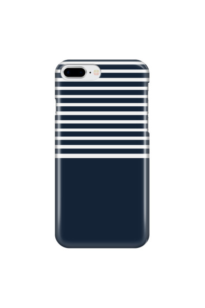 APPLE - iPhone 8 Plus - 3D Snap Case - Life in Blue Stripes