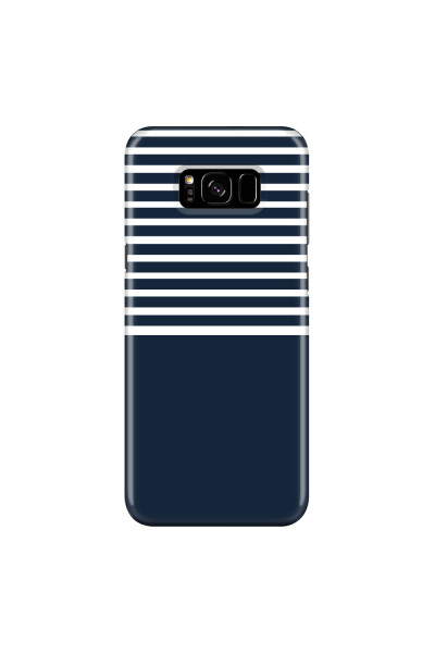 SAMSUNG - Galaxy S8 Plus - 3D Snap Case - Life in Blue Stripes