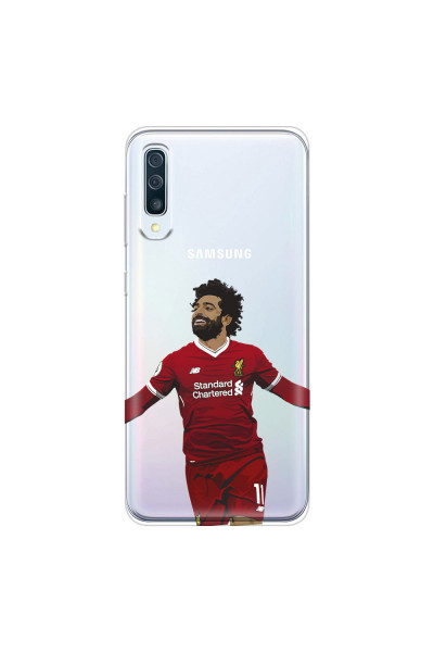 SAMSUNG - Galaxy A50 - Soft Clear Case - For Liverpool Fans