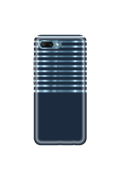 HONOR - Honor 10 - Soft Clear Case - Life in Blue Stripes