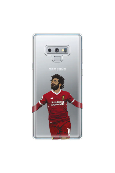 SAMSUNG - Galaxy Note 9 - Soft Clear Case - For Liverpool Fans