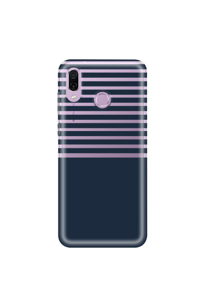 HONOR - Honor Play - Soft Clear Case - Life in Blue Stripes