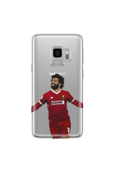 SAMSUNG - Galaxy S9 - Soft Clear Case - For Liverpool Fans