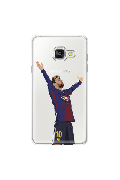 SAMSUNG - Galaxy A5 2017 - Soft Clear Case - For Barcelona Fans