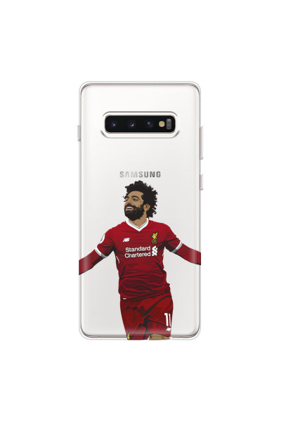 SAMSUNG - Galaxy S10 Plus - Soft Clear Case - For Liverpool Fans