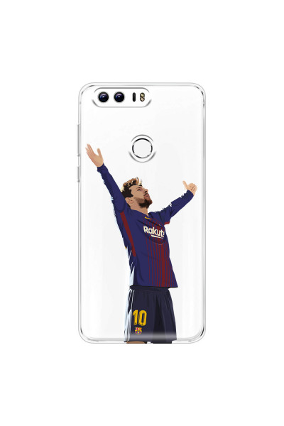 HONOR - Honor 8 - Soft Clear Case - For Barcelona Fans